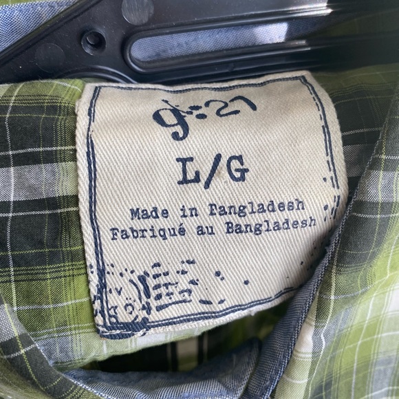 100% cotton- button down long sleeve shirt - Picture 7 of 8